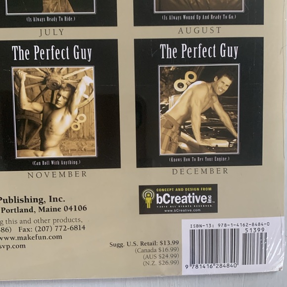 2011 The Perfect Guy Calendar - Picture 7 of 8